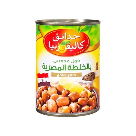 حدائق كاليفورنيا فول بالخلطة المصرية 400جم