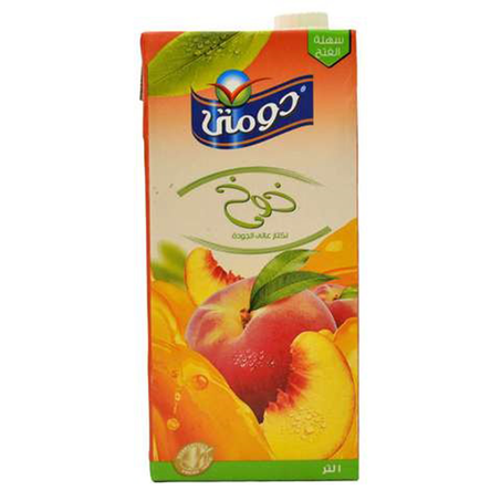 دومتي عصير خوخ 1لتر