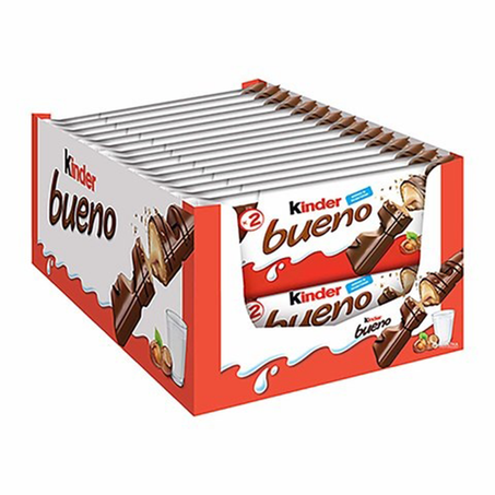 كيندر بوينو شكولاتة بالحليب والبندق 30عبوة