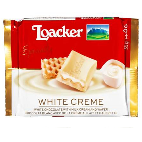 لواكر وايت كريم بار شكولاتة 55جم