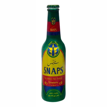 سنابس مشروب شعير بالفراولة 275مل