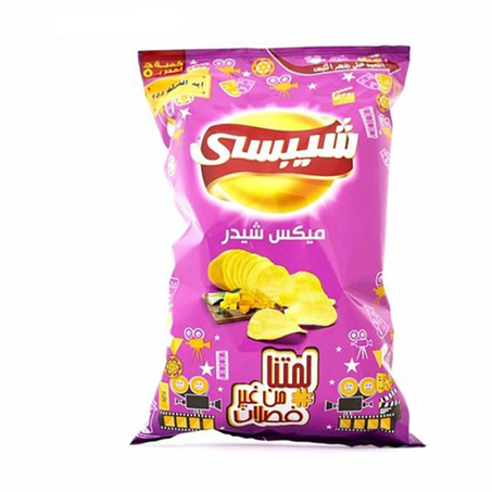 (بطاطس شيبسي ميكس تشيدر (حجم عائلي