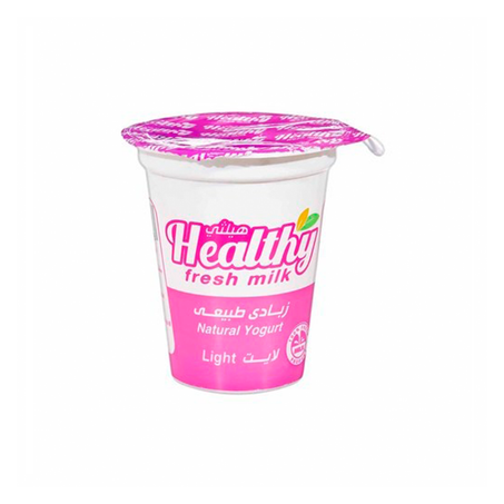 زبادي طبيعي هيلثي لايت 105جم