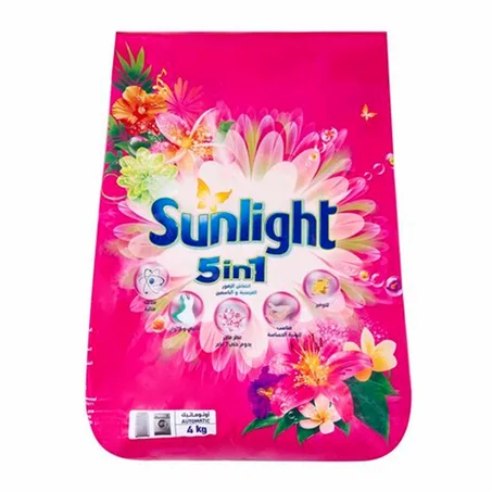 صن لايت مسحوق غسيل أتوماتيك بإنتعاش الزهور الفرنسية والياسمين 4كجم