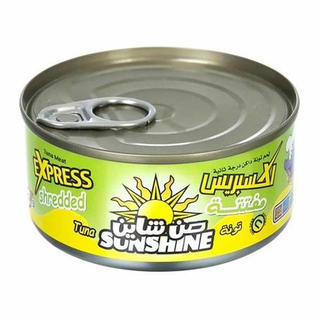 صن شاين إكسبريس تونة مفتتة 150جم