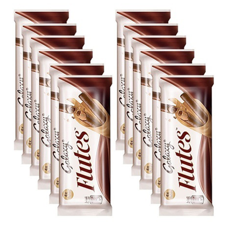 جلاكسي شكولاتة فلوتس 12عبوة