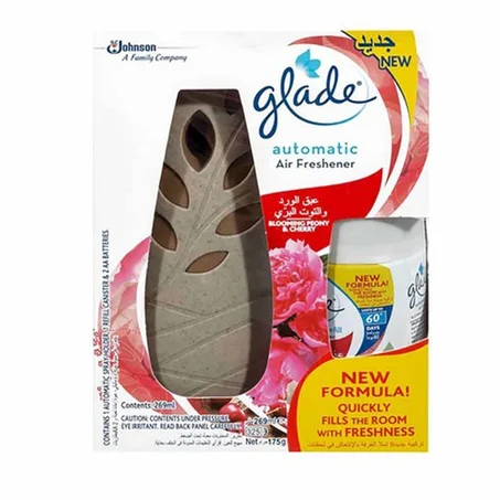 جهاز بخاخ أتوماتيك +جليد معطر جو بعبق التوت والورد البري 269مل