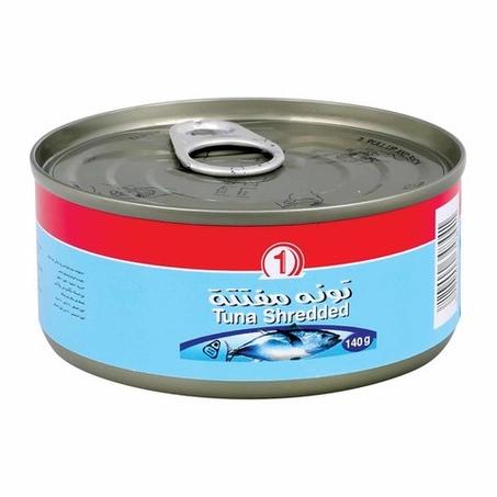 نمرة 1 تونة مفتتة 140جم