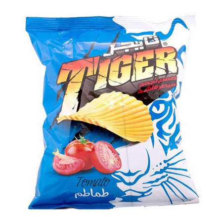 (بطاطس تايجر بالطماطم (إكسترا عائلي