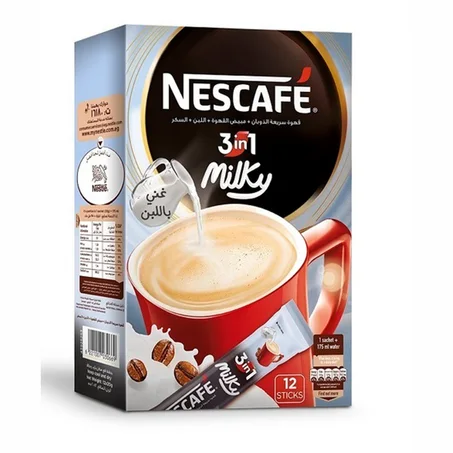 (نسكافية ميلكي 3*1 (عبوة