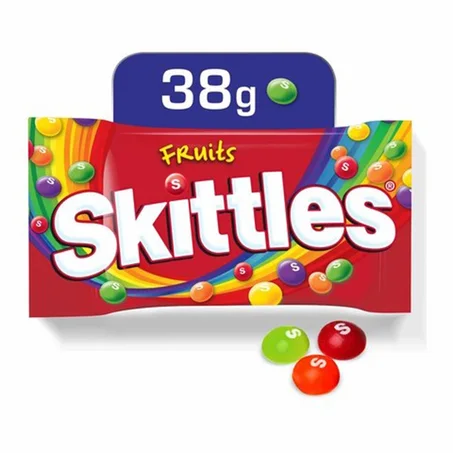 سكيتلز حلوى بالفواكة 38جم