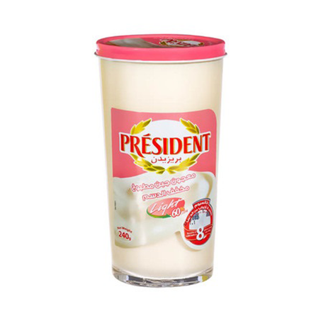 جبنة سبريد لايت بريزيدن 240جم