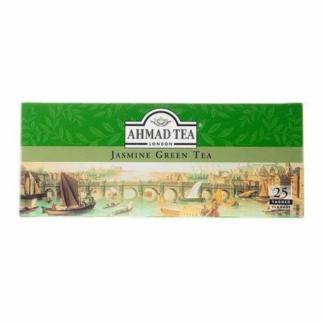 أحمد تي شاي أخضر بالياسمين 25فتلة
