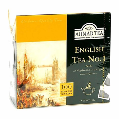 أحمد تي شاي انجليش بريكفست 100فتلة
