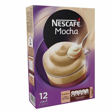 (نسكافية كابوتشينو موكا (12عبوة