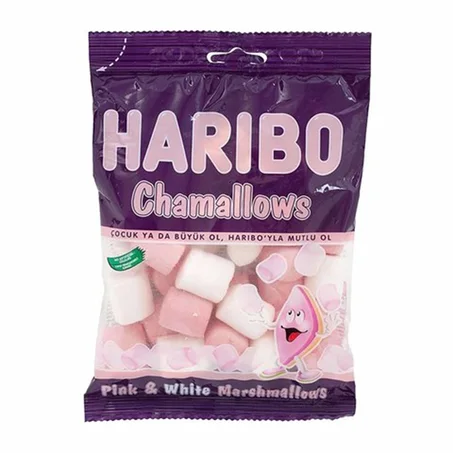 هاريبو مارشميلو أبيض و وردي 150جم