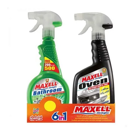 ماكسيل ماجيك منظف افران +منظف للحمامات