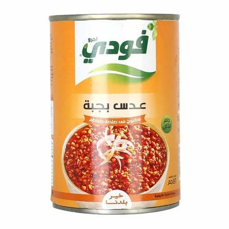 فوودي عدس بجبة 420جم