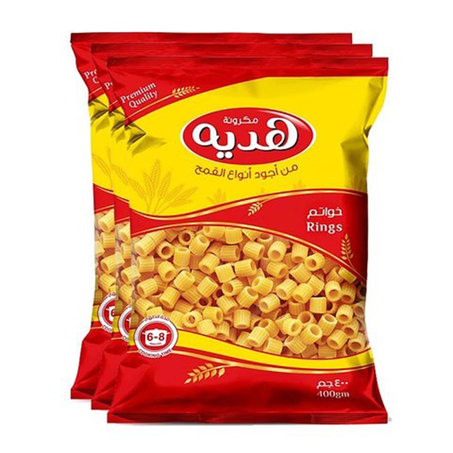 هدية مكرونة خواتم 2عبوة