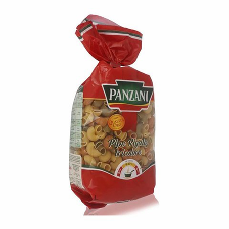 بانزاني مكرونة بايب ملونة 500جم