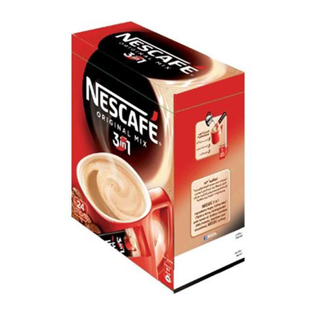 (نسكافية قهوة 3 *1 سريعة التحضير (24عبوة