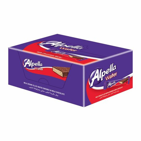 ألبيلا بسكويت ويفر بالشكولاتة 17جم*12عبوة