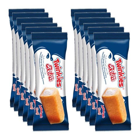 (كيك توينكيز إكسترا بالكريمة(1ق*12عبوة