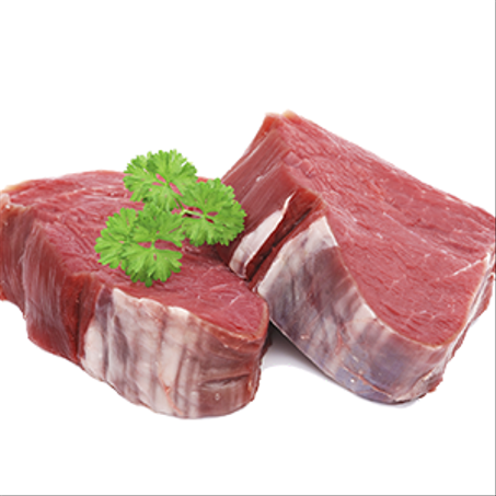 لحم ستيك طازج