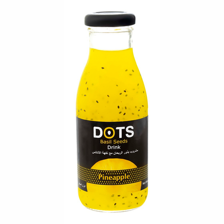 دوتس مشروب بذور الريحان بالأناناس 280مل