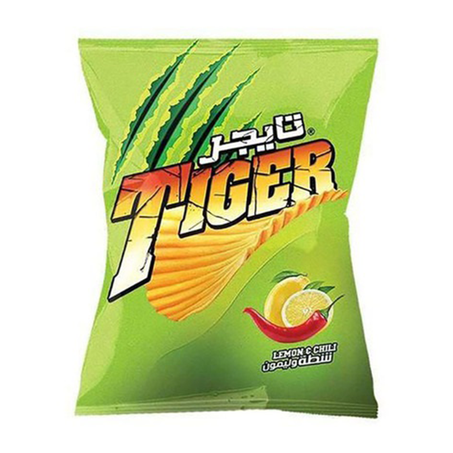 (بطاطس تايجر بالشطة والليمون(حجم عائلي