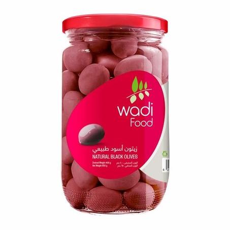 وادي فوود زيتون أسود مخلل 650جم