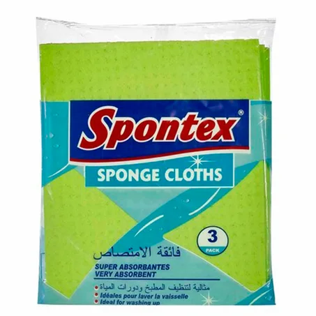 سبونتكس اسفنج تنظيف الأطباق 3ق