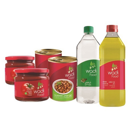 وادي فوود زيت زيتون +صلصة طماطم +فول +خل