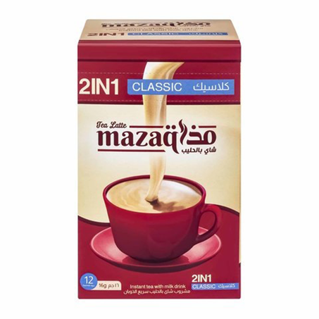(شاي بالحليب 2*1 مذاق (عبوة