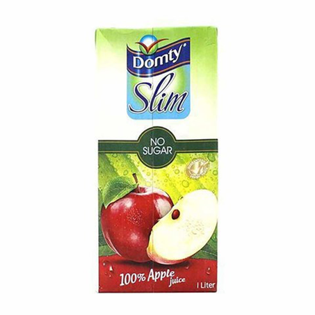 دومتي عصير تفاح خالي من السكر 1لتر