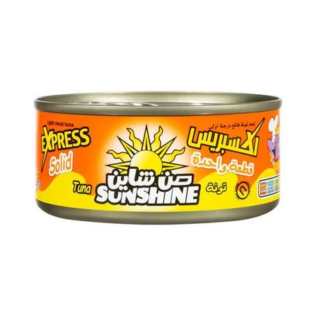 صن شاين إكسبريس تونة قطعة واحدة 160جم