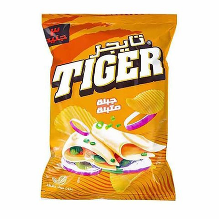 (بطاطس تايجر بالجبنة المتبلة (صغير