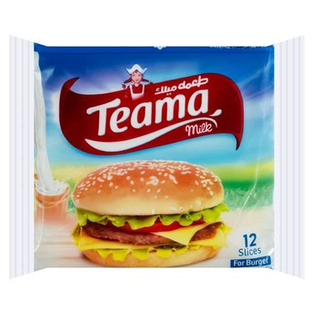 جبنة شرائح تشيدر طعمة ميلك 12ق