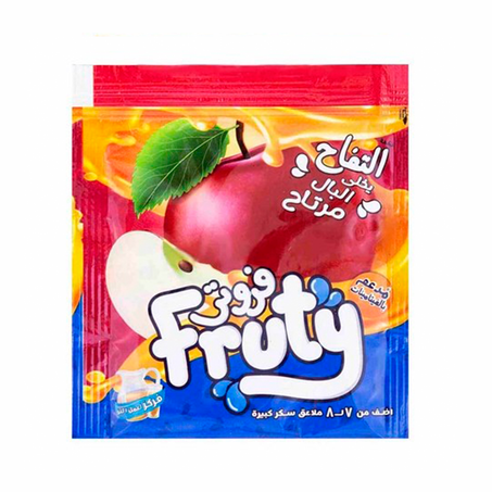 فروتي تفاح مشروب بودرة 21جم