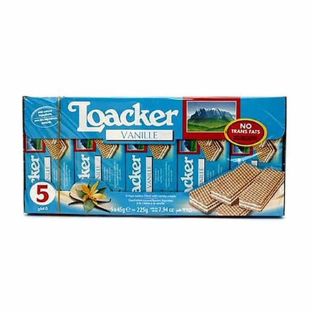 (ويفر لواكر بالفانيليا 45جم(4+1عبوة