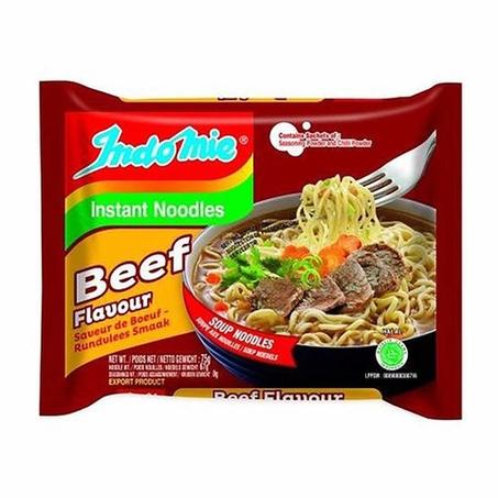 اندومي شعرية سريعة التحضير بطعم اللحم البقري 70جم