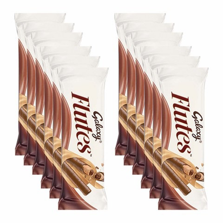 جلاكسي شكولاتة فلوتس 12عبوة