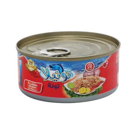 تونيلا تونة مفتتة حارة 140جم