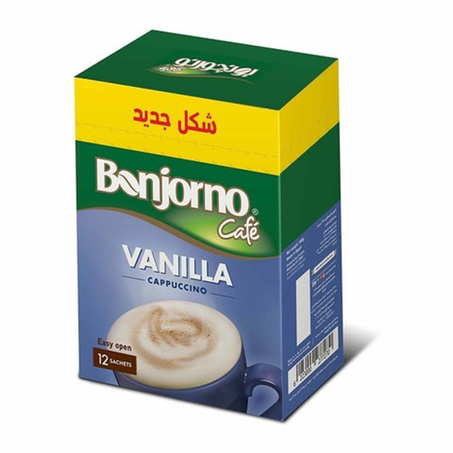 (بونجورنو كابوتشينو فانيليا (عبوة