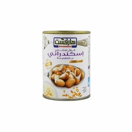 هارفست فول مدمس بالطحينة 400جم