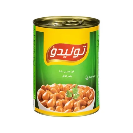 توليدو فول مدمس سادة 400جم