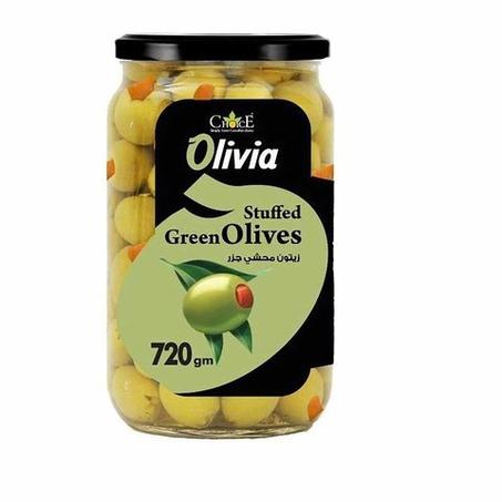 اوليفيا زيتون مخلي بالجزر 720جم