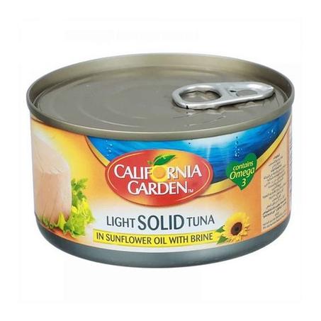 حدائق كاليفورنيا تونة قطعة واحدة 185جم