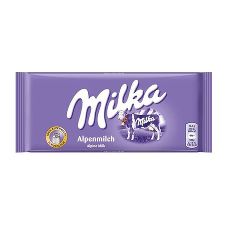 ميلكا شكولاتة بالحليب 100جم