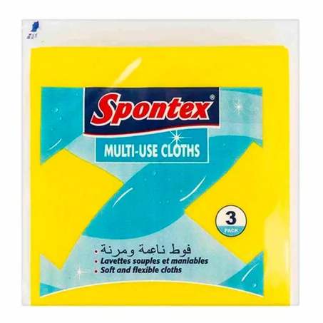 سبونتكس اسفنج تنظيف متعدد الأغراض 3ق